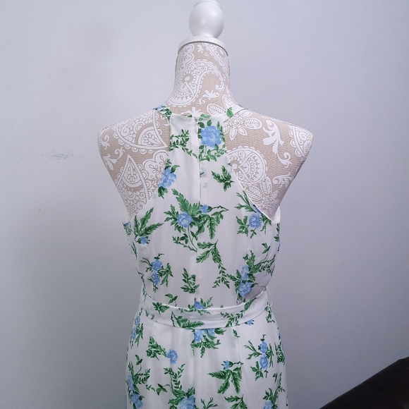 Disney Princess Floral Rose Ruffle Chiffon Dress Size M - Picture 7 of 16